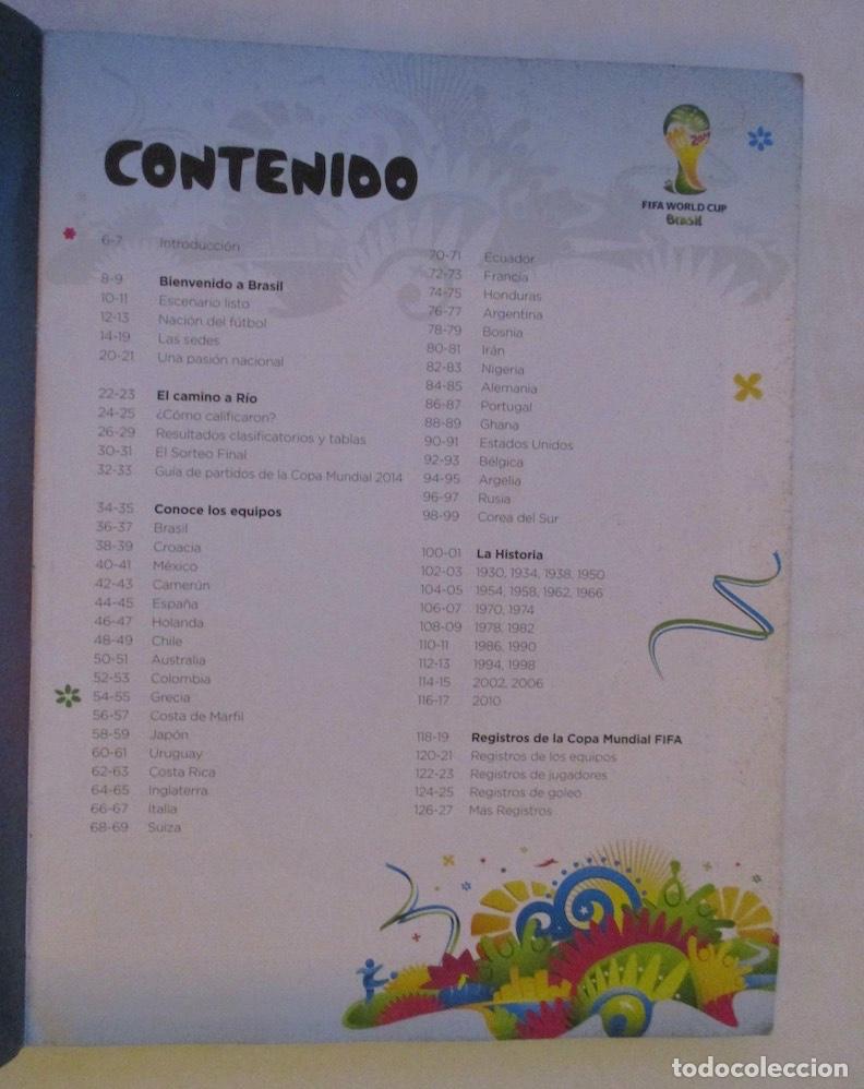 Coleccionismo deportivo: COPA MUNDIAL DE LA FIFA BRASIL 2014 - LIBRO OFICIAL - Foto 3