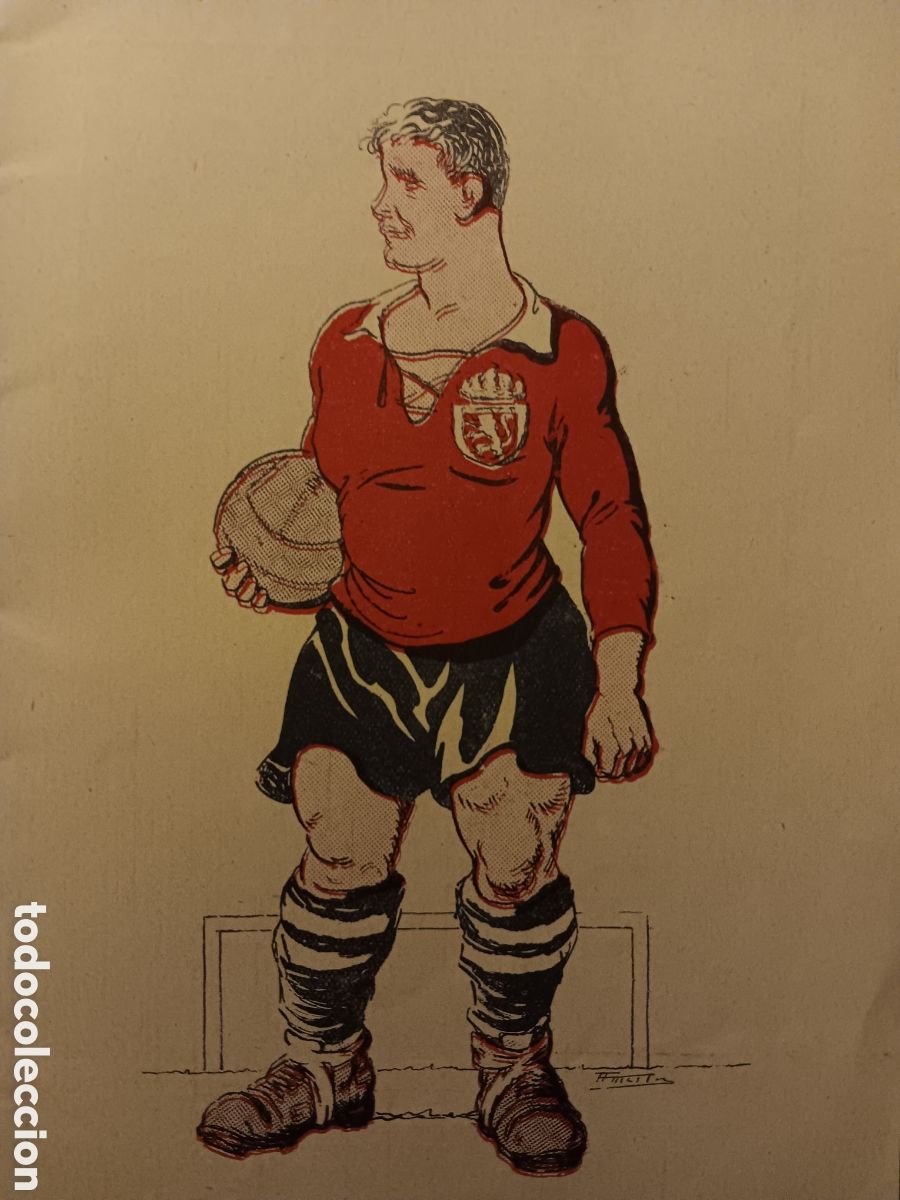 Coleccionismo deportivo: SANCHO EL CENTRO MEDIO DEL EQUIPO OL&Iacute;MPICO 1920 - Foto 3