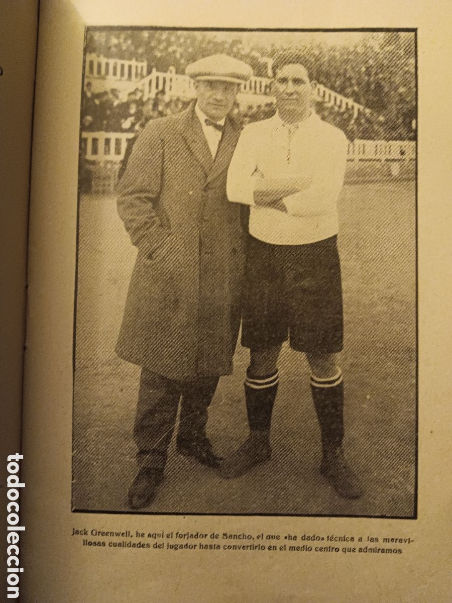 Coleccionismo deportivo: SANCHO EL CENTRO MEDIO DEL EQUIPO OL&Iacute;MPICO 1920 - Foto 4