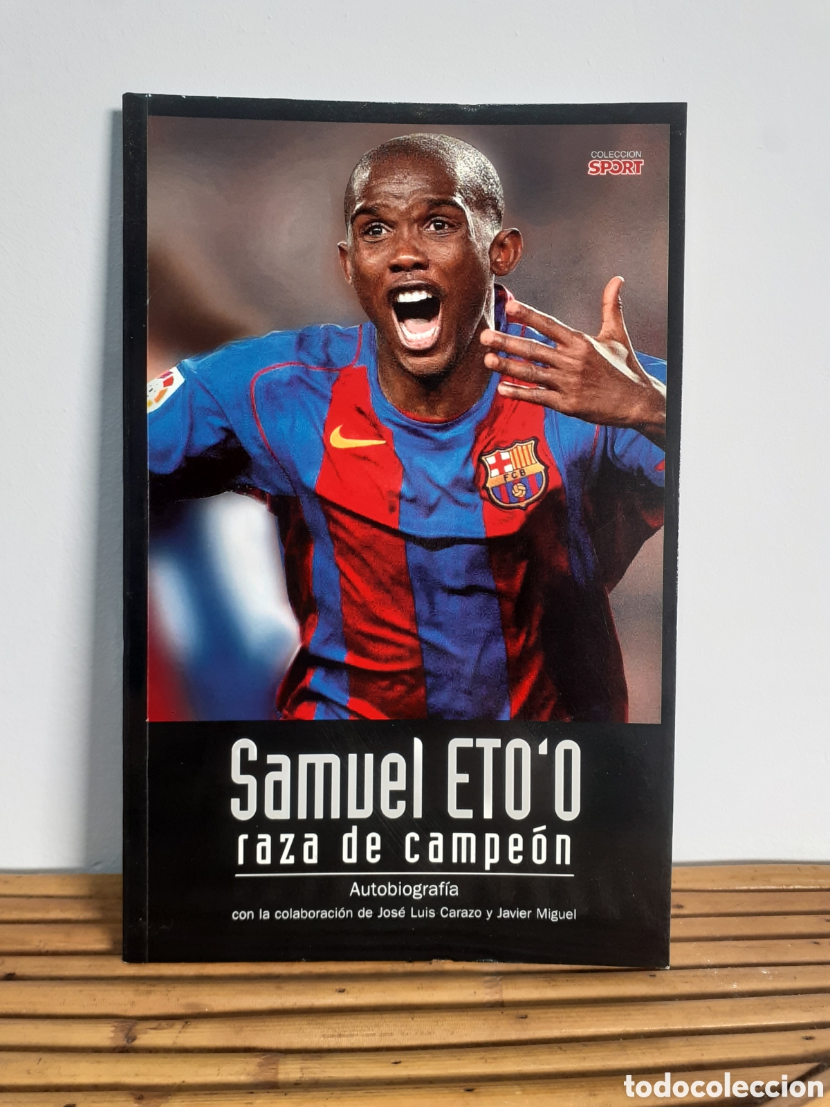 Coleccionismo deportivo: SAMUEL ETOO RAZA DE CAMPEON - AUTOBIOGRAFIA - Foto 1