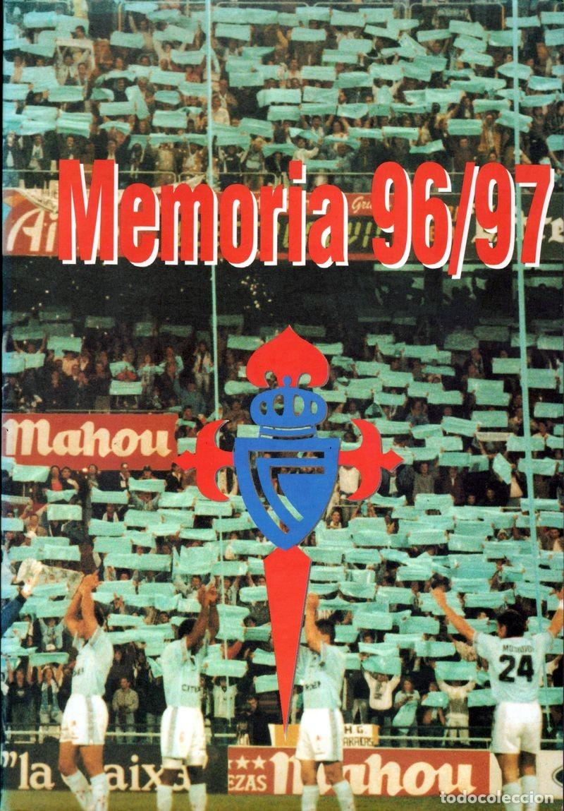 Coleccionismo deportivo: LIBRO Real Club Celta - Memoria Tempada 1996-97. - Foto 1