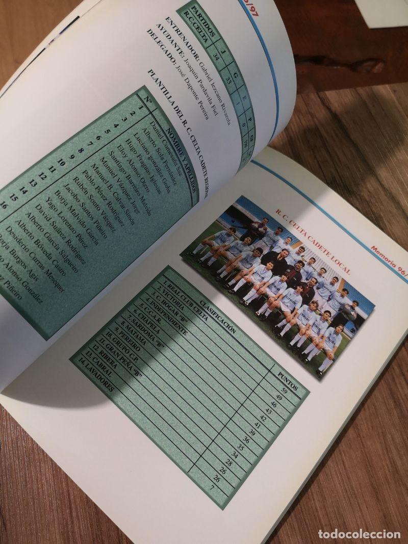 Coleccionismo deportivo: LIBRO Real Club Celta - Memoria Tempada 1996-97. - Foto 4