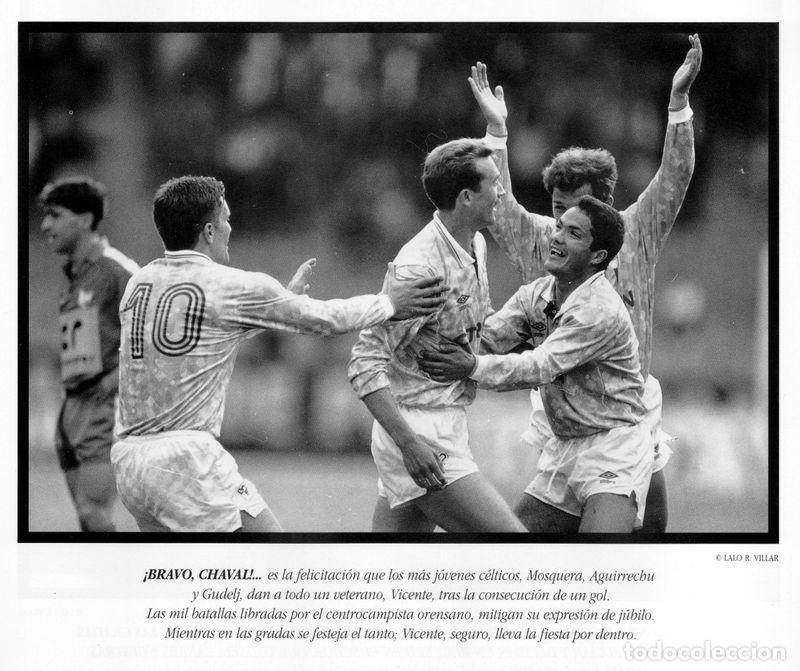 Coleccionismo deportivo: LIBRO Hombres y Maquinas 1992. Celta de Vigo - Foto 2
