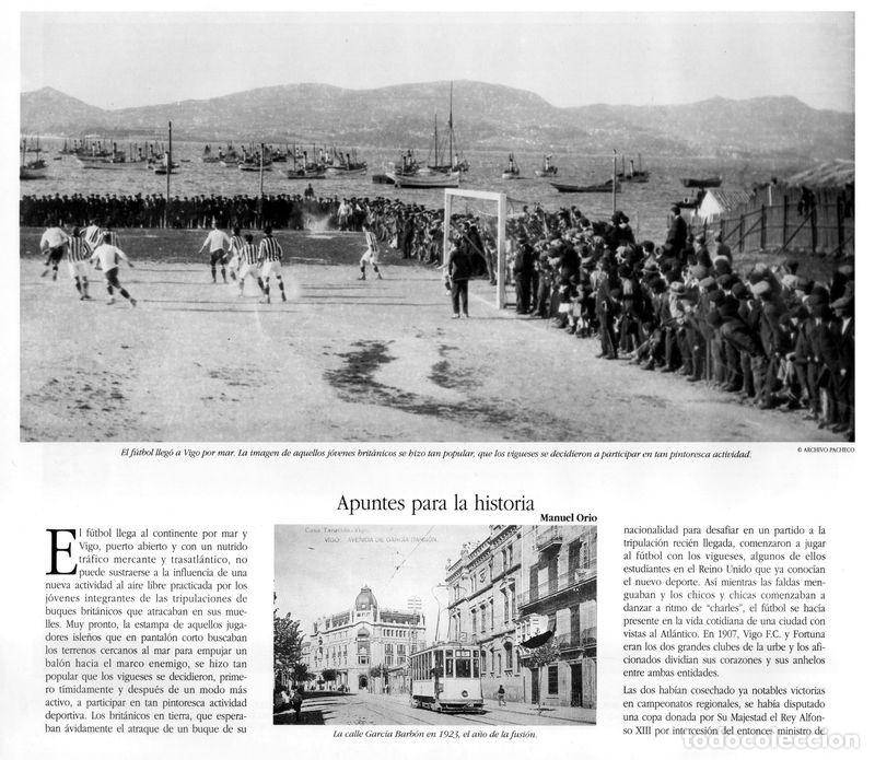 Coleccionismo deportivo: LIBRO Hombres y Maquinas 1992. Celta de Vigo - Foto 3
