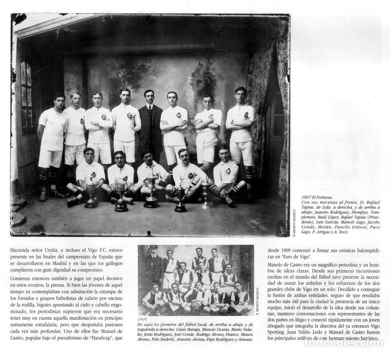 Coleccionismo deportivo: LIBRO Hombres y Maquinas 1992. Celta de Vigo - Foto 8