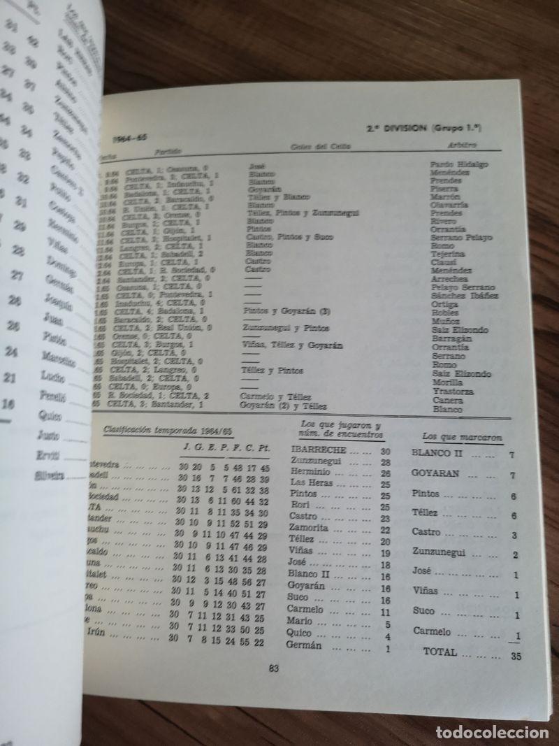 Coleccionismo deportivo: LIBRO Bodas de Oro. Celta y la Liga 1923-1973. - Foto 4