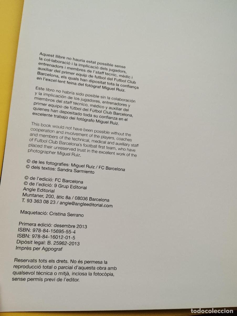 Coleccionismo deportivo: LIBRO- BAR&Ccedil;A - EL CORAJE DE LOS CAMPEONES - Foto 2