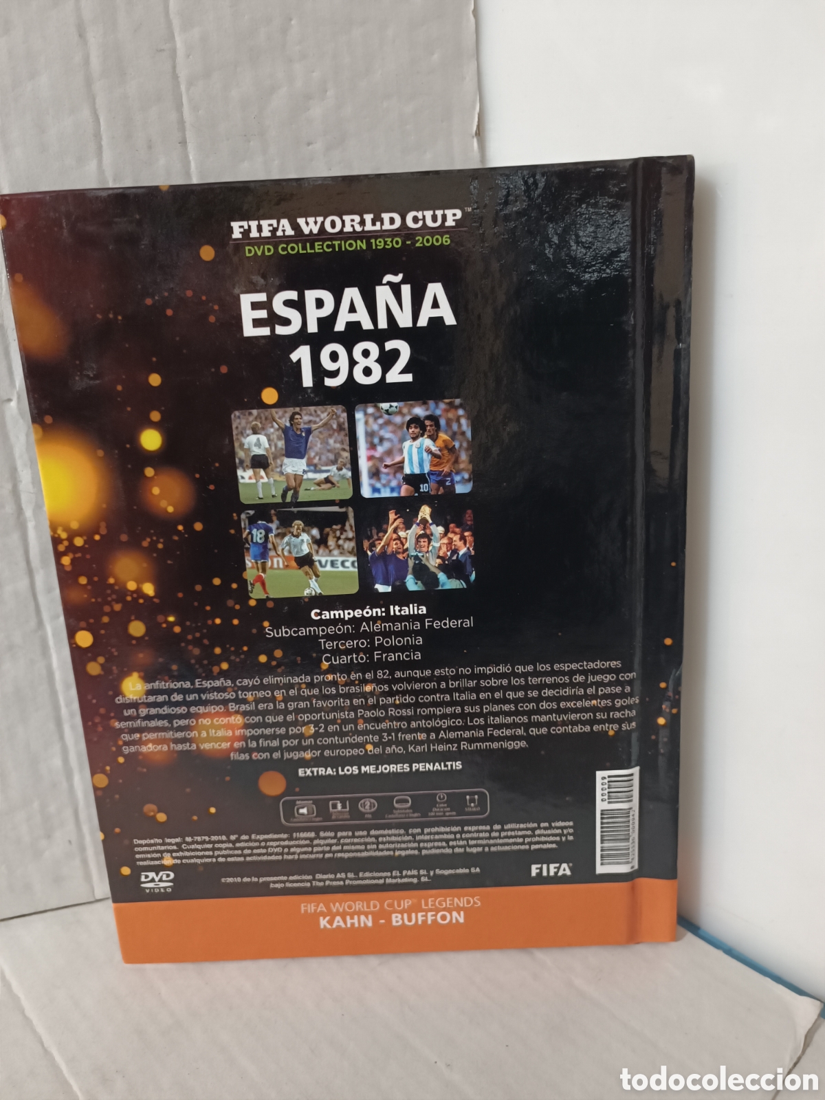 Coleccionismo deportivo: DVD libro mundial de Espa&ntilde;a 1982 - Foto 3