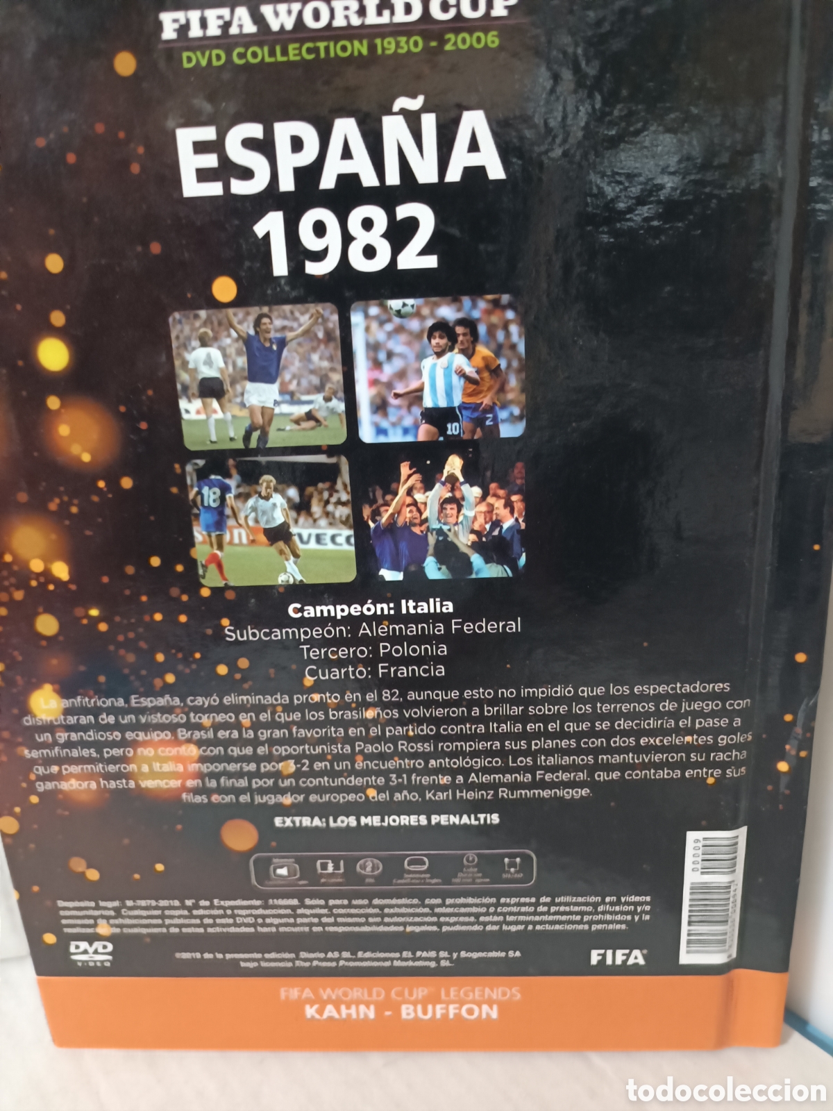 Coleccionismo deportivo: DVD libro mundial de Espa&ntilde;a 1982 - Foto 4