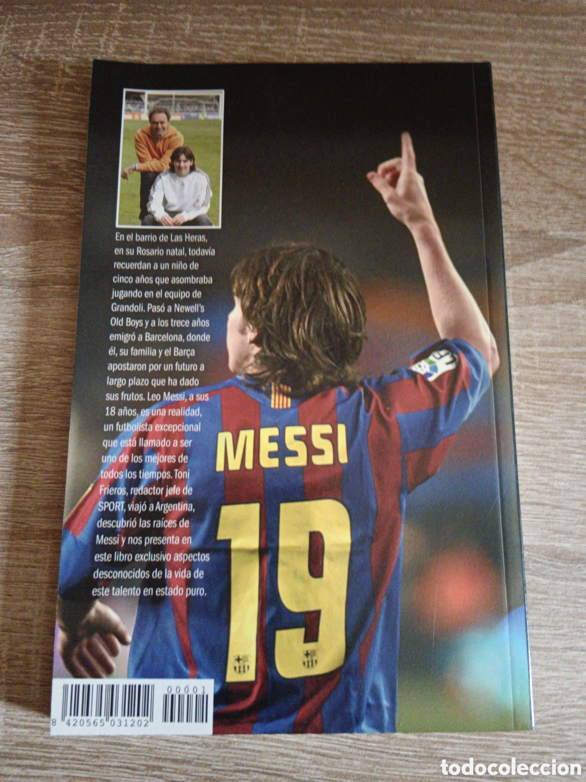Coleccionismo deportivo: Libro Leo Messi el tesoro del Bar&ccedil;a - Foto 2