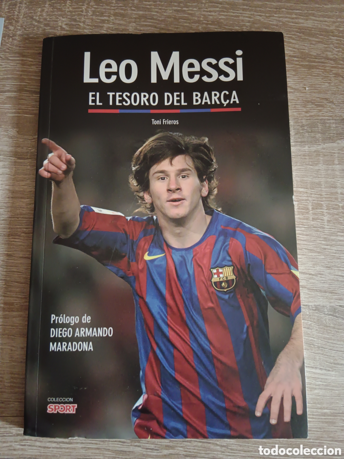 Coleccionismo deportivo: Libro Leo Messi el tesoro del Bar&ccedil;a - Foto 1