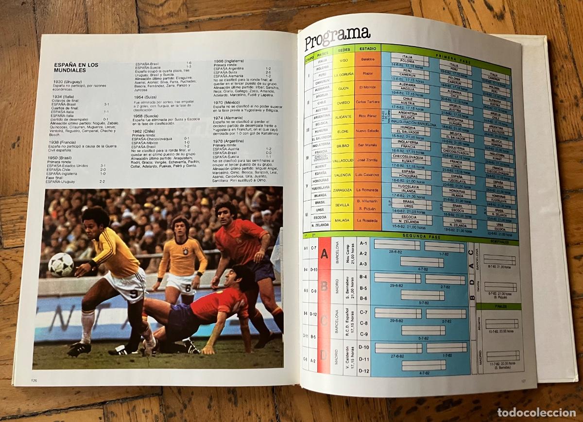 Coleccionismo deportivo: Libro Copa del Mundo. Espa&ntilde;a 82 - Foto 5