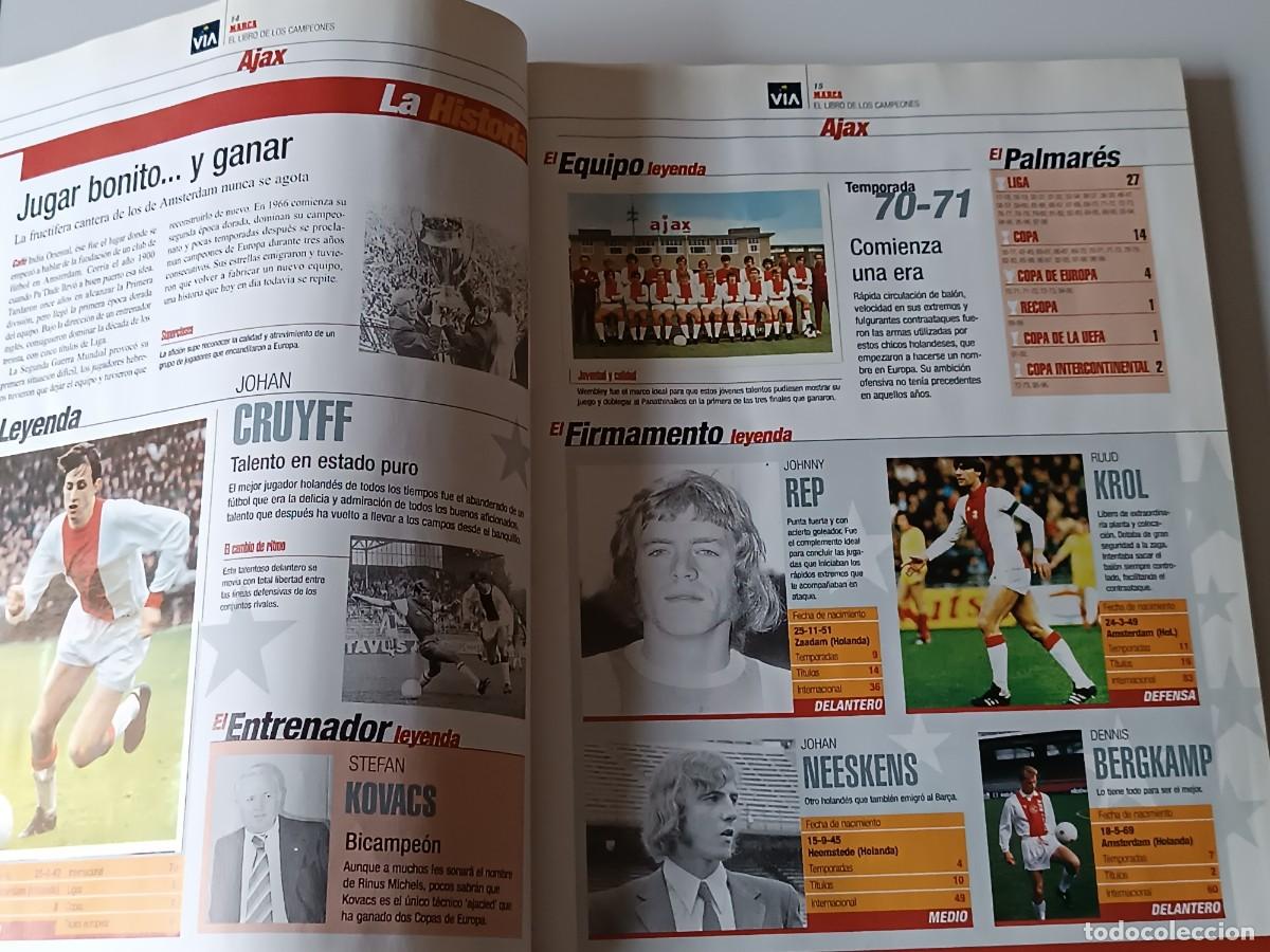 Coleccionismo deportivo: EL LIBRO DE LOS CAMPEONES DE UEROPA MARCA - Foto 3