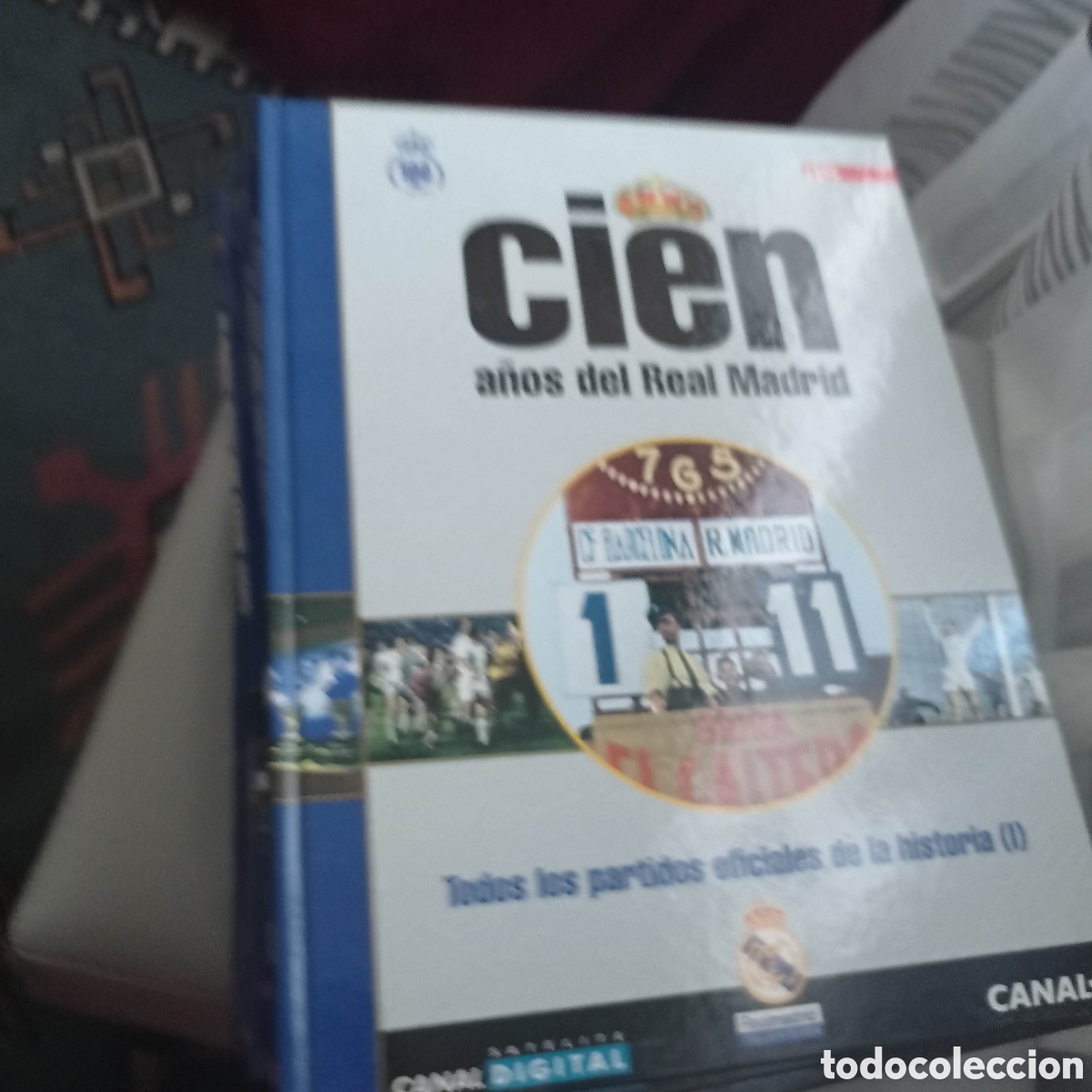 Coleccionismo deportivo: Cien a&ntilde;os del Real Madrid 12 libros - Foto 4
