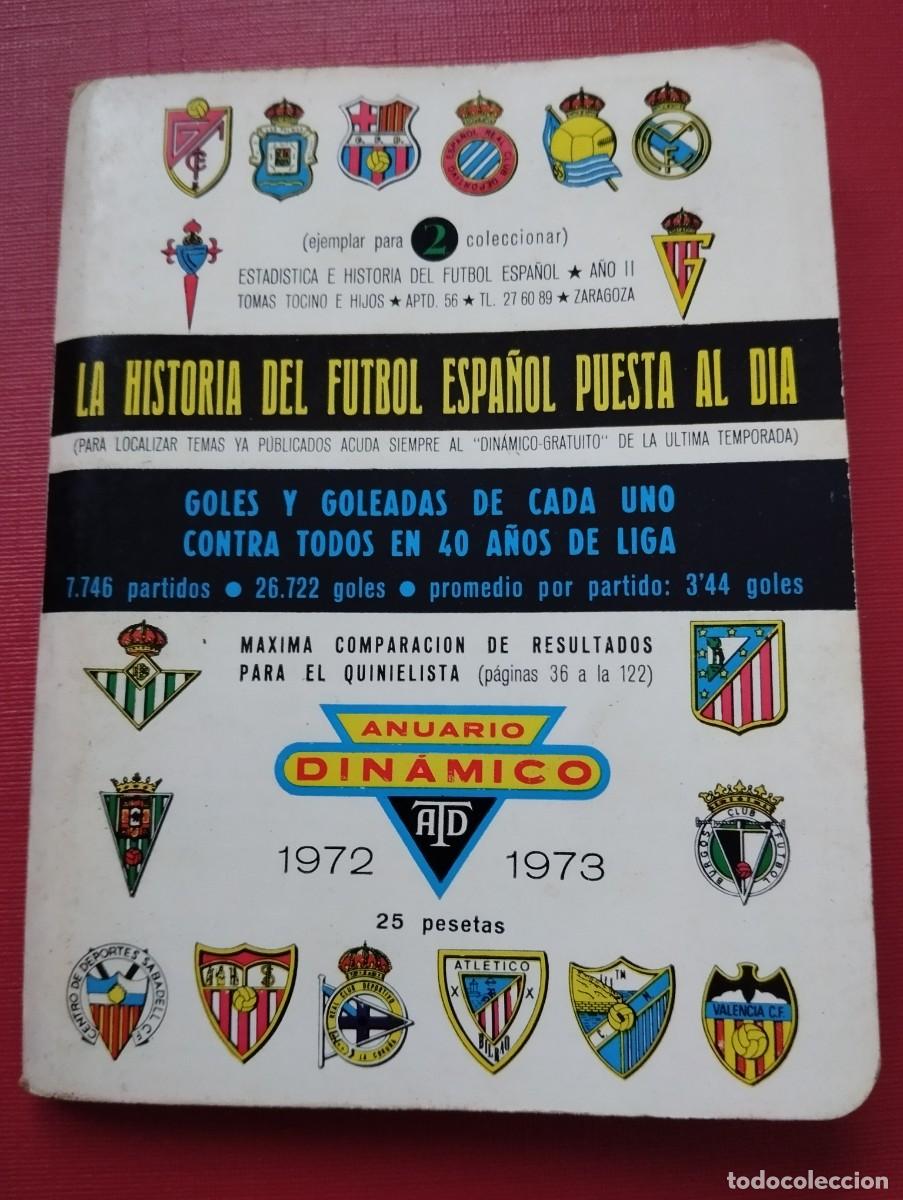 Coleccionismo deportivo: 2 ANUARIOS DIN&Aacute;MICOS 1972-1973 Y 1973-1974 - Foto 2