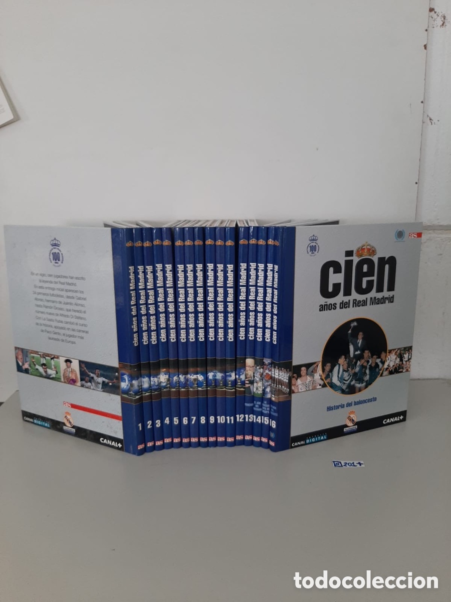 Coleccionismo deportivo: Cien a&ntilde;os del Real Madrid 16 n&uacute;meros - Foto 1