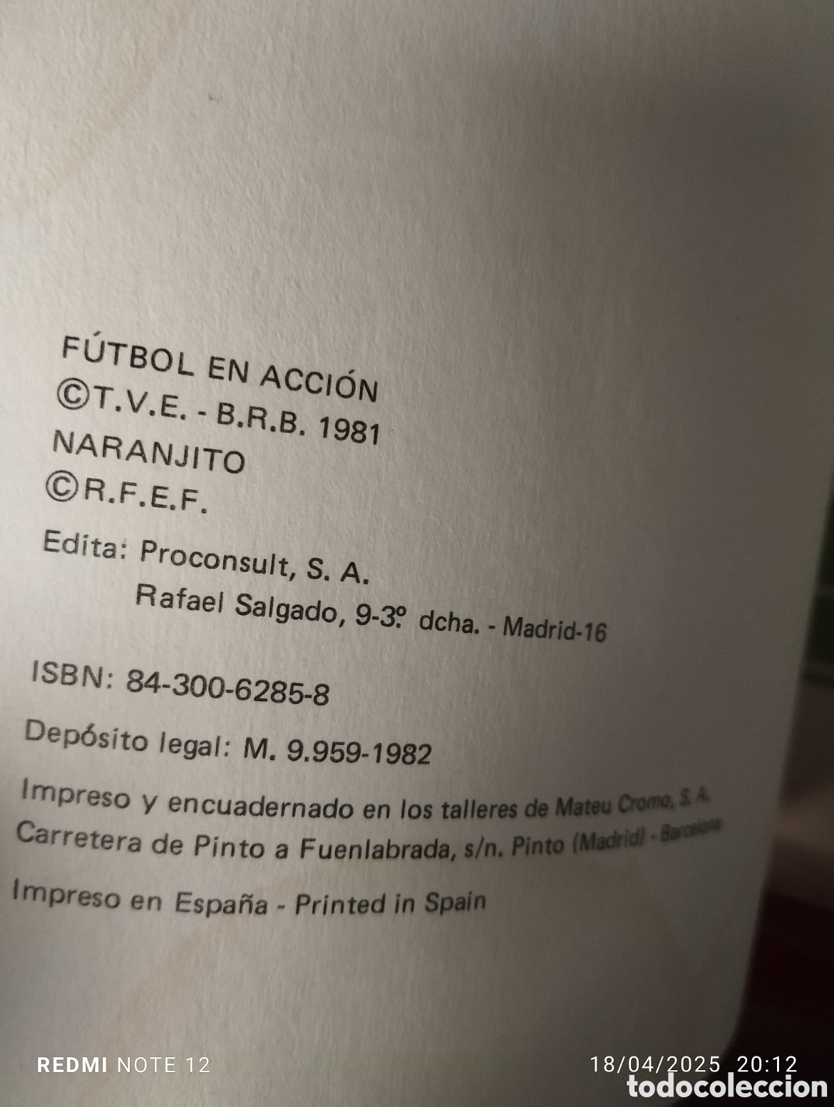 Coleccionismo deportivo: Futbol en Accion M82.EXIT en TV.Comix e informacio.Catala - Foto 4