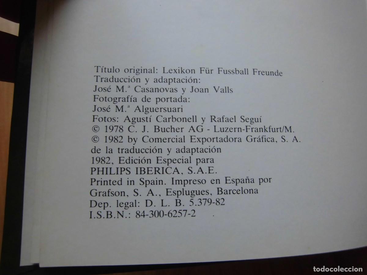 Coleccionismo deportivo: F&Uacute;TBOL DE LA &rdquo;A&rdquo; A LA &rdquo;Z&rdquo; - Foto 9