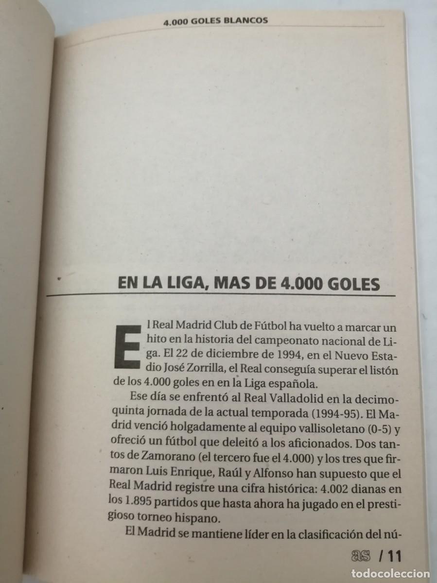 Coleccionismo deportivo: Real Madrid: 4000 Goles Blancos - Foto 10