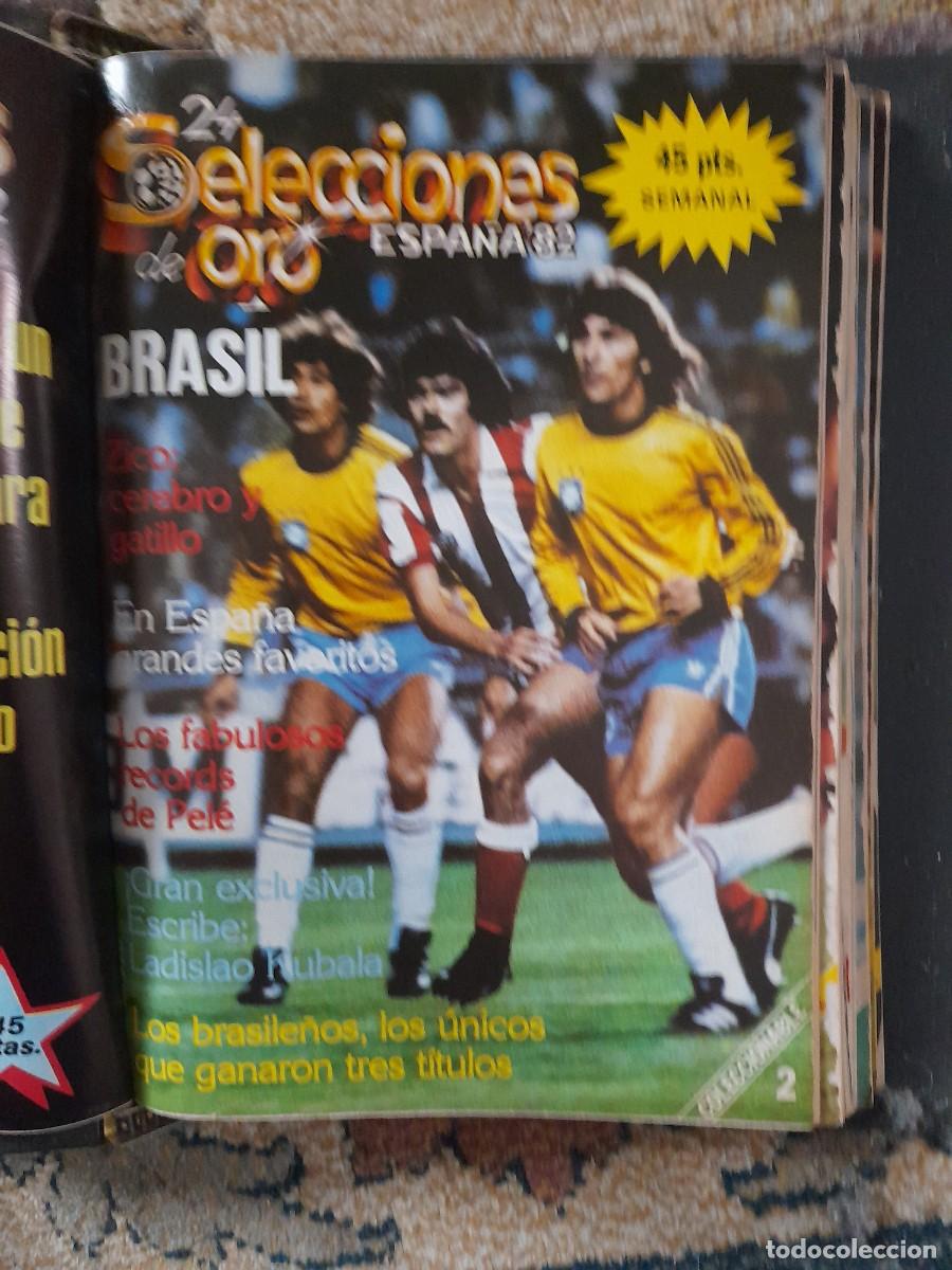 Coleccionismo deportivo: 24 selecciones de Oro Espa&ntilde;a 82 - Foto 6