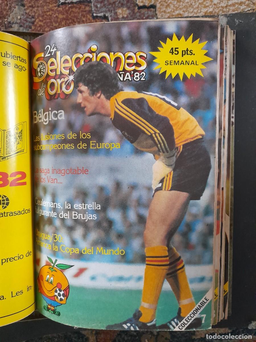 Coleccionismo deportivo: 24 selecciones de Oro Espa&ntilde;a 82 - Foto 3