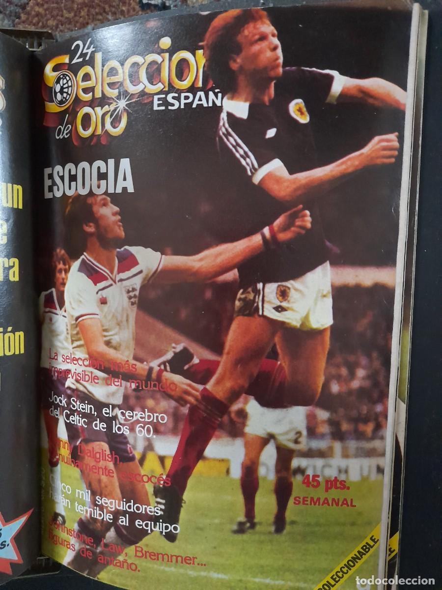 Coleccionismo deportivo: 24 selecciones de Oro Espa&ntilde;a 82 - Foto 5