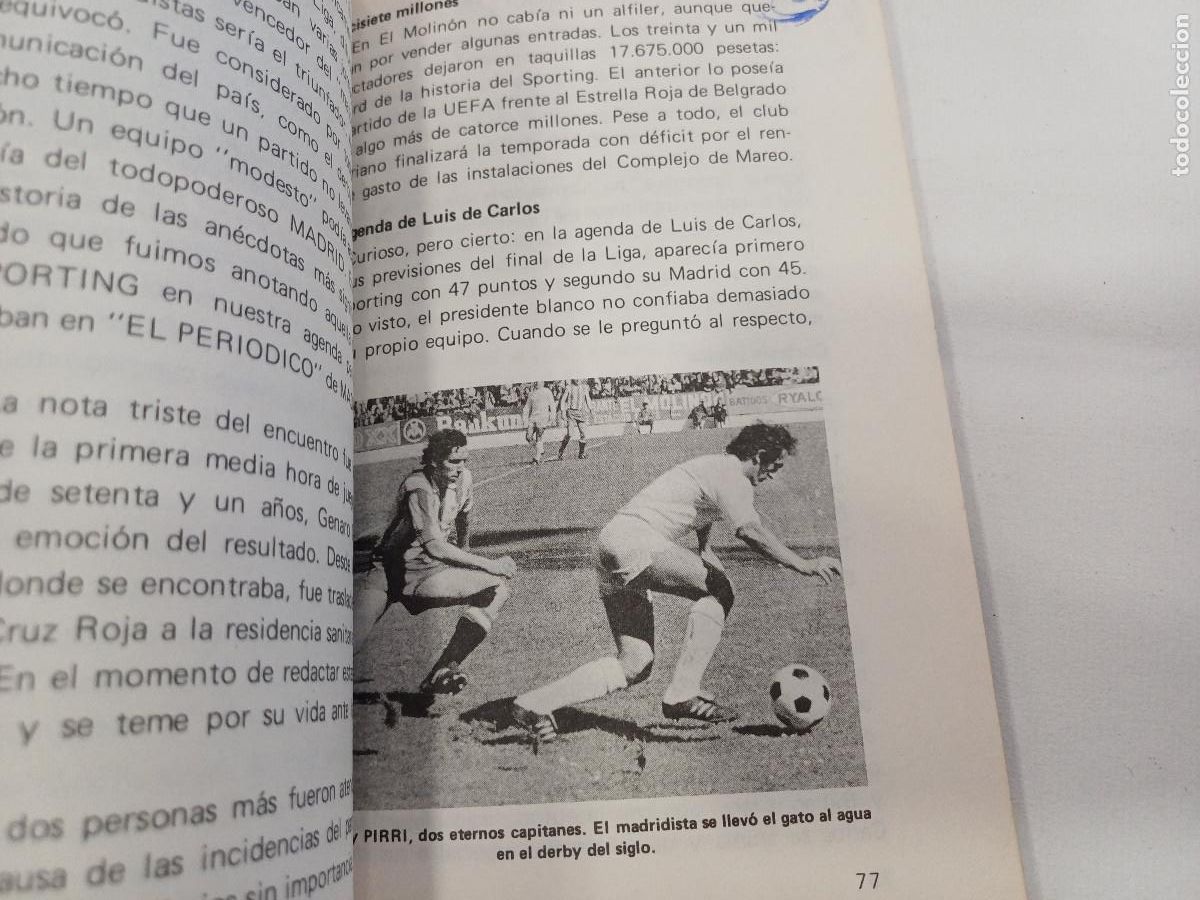 Coleccionismo deportivo: SPORTING UNA ALTERNATIVA DE PODER/PEDRO PABLO PARRADO. - Foto 2