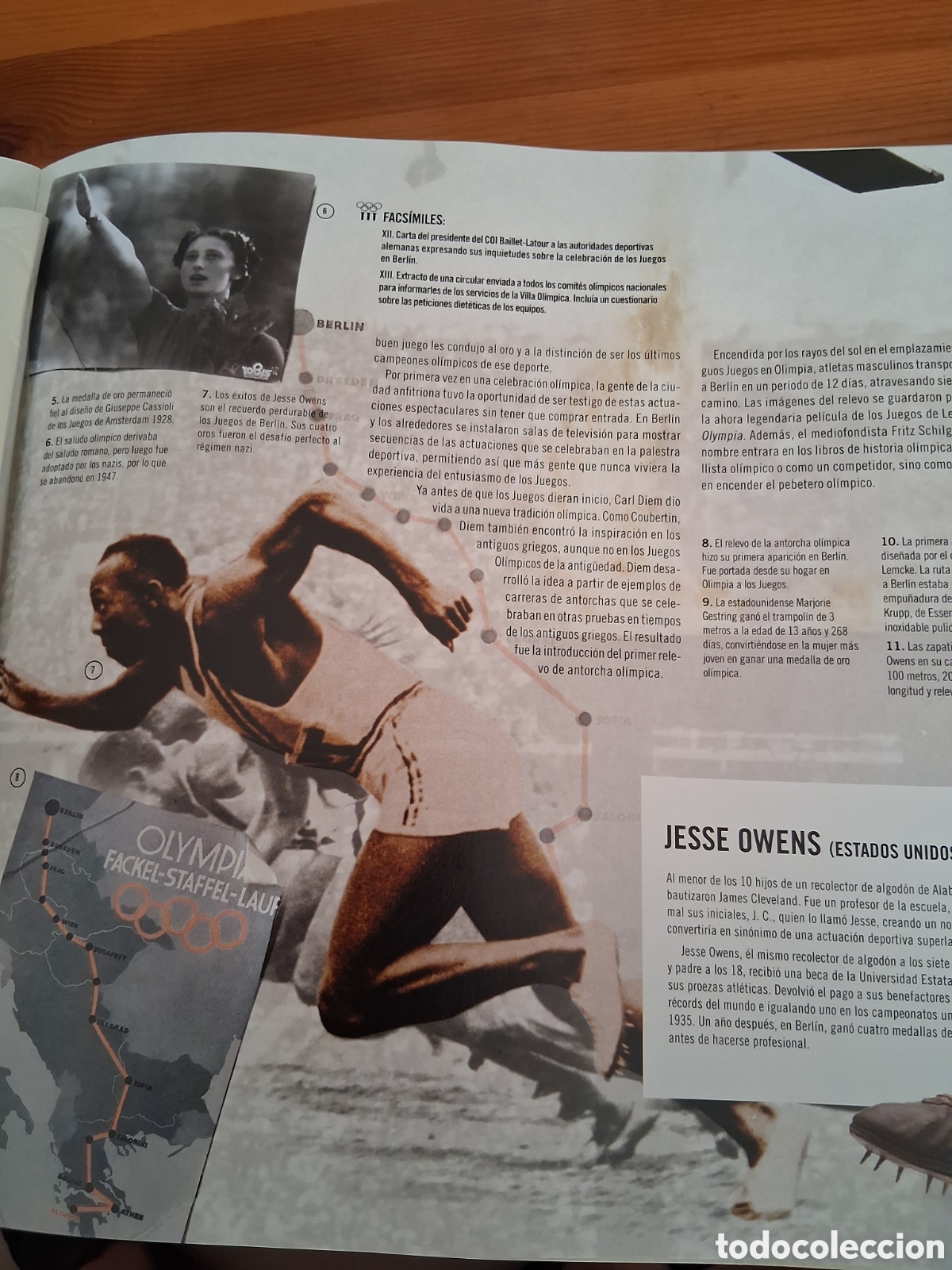 Coleccionismo deportivo: EL GRAN LIBRO DE LOS JUEGOS OL&Iacute;MPICOS - Foto 7