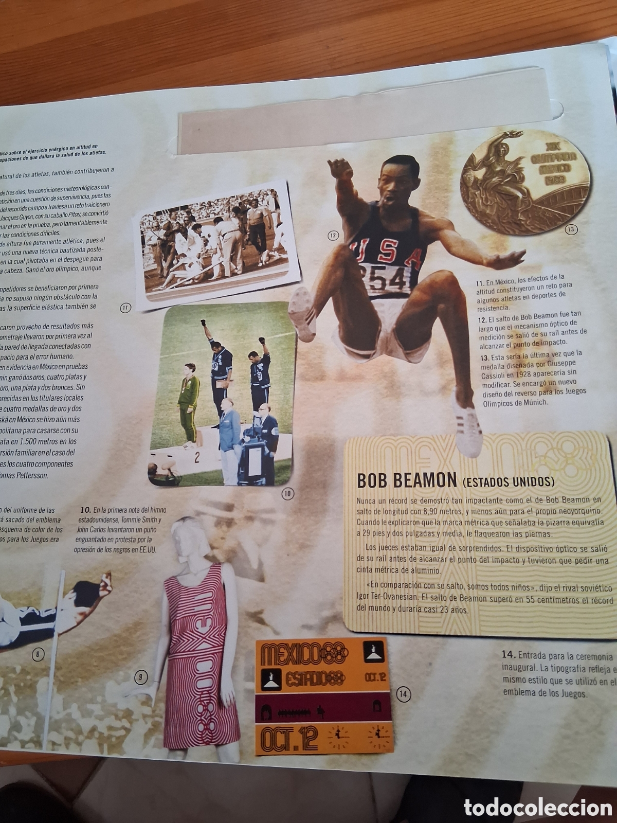 Coleccionismo deportivo: EL GRAN LIBRO DE LOS JUEGOS OL&Iacute;MPICOS - Foto 9