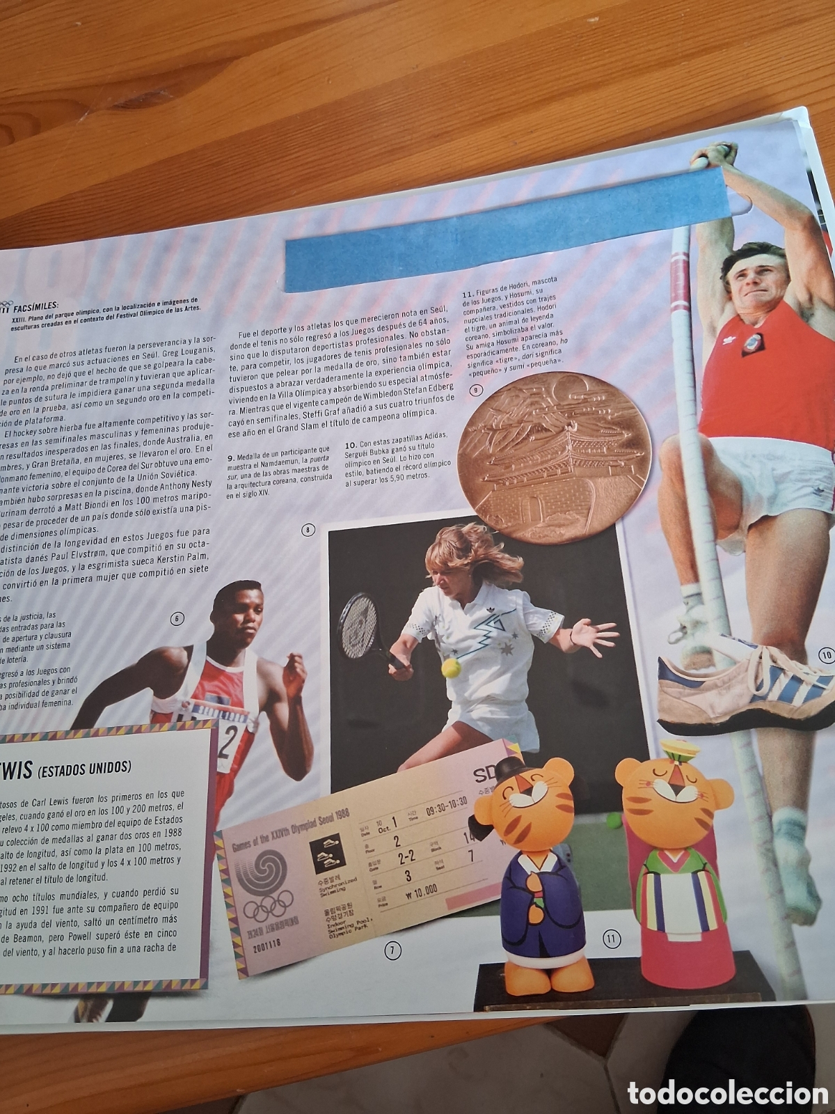 Coleccionismo deportivo: EL GRAN LIBRO DE LOS JUEGOS OL&Iacute;MPICOS - Foto 10