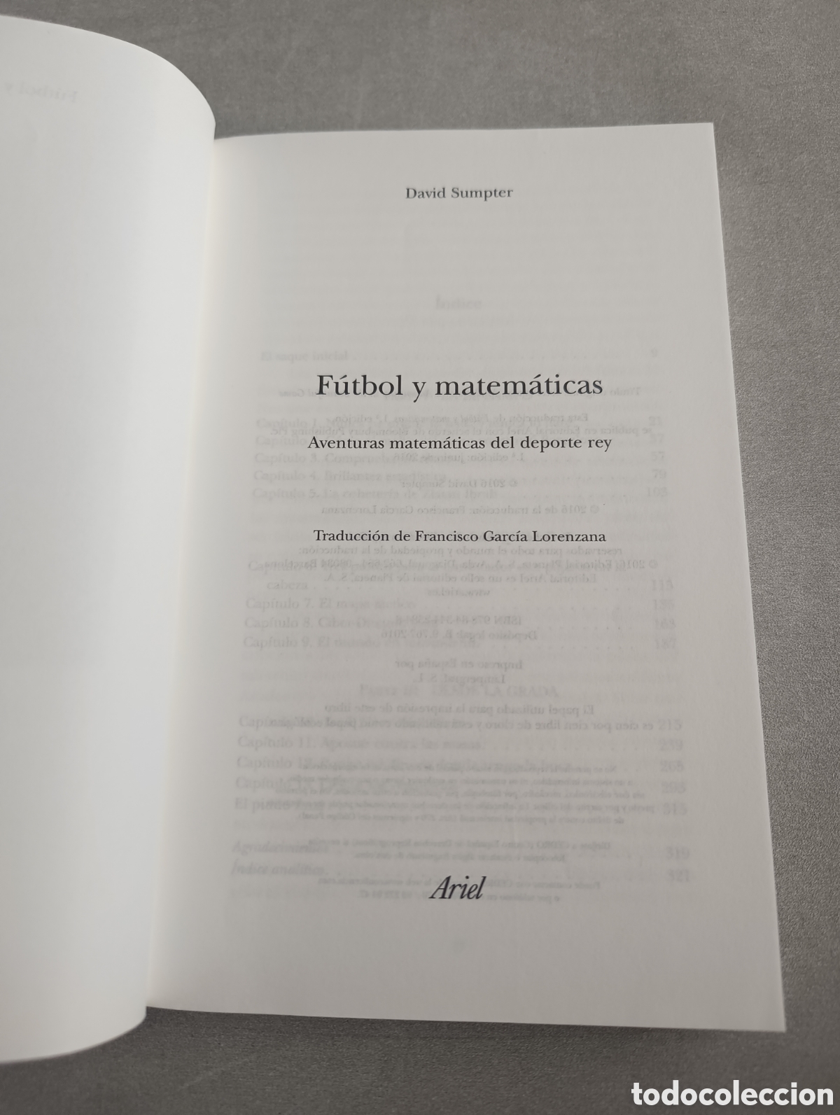 Coleccionismo deportivo: F&uacute;tbol y matem&aacute;ticas. David Sumpter. - Foto 4