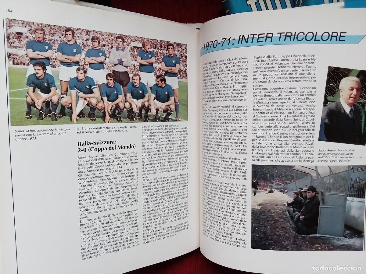 Coleccionismo deportivo: 5 vol&uacute;menes Calcio Minuto per minuto - Foto 3