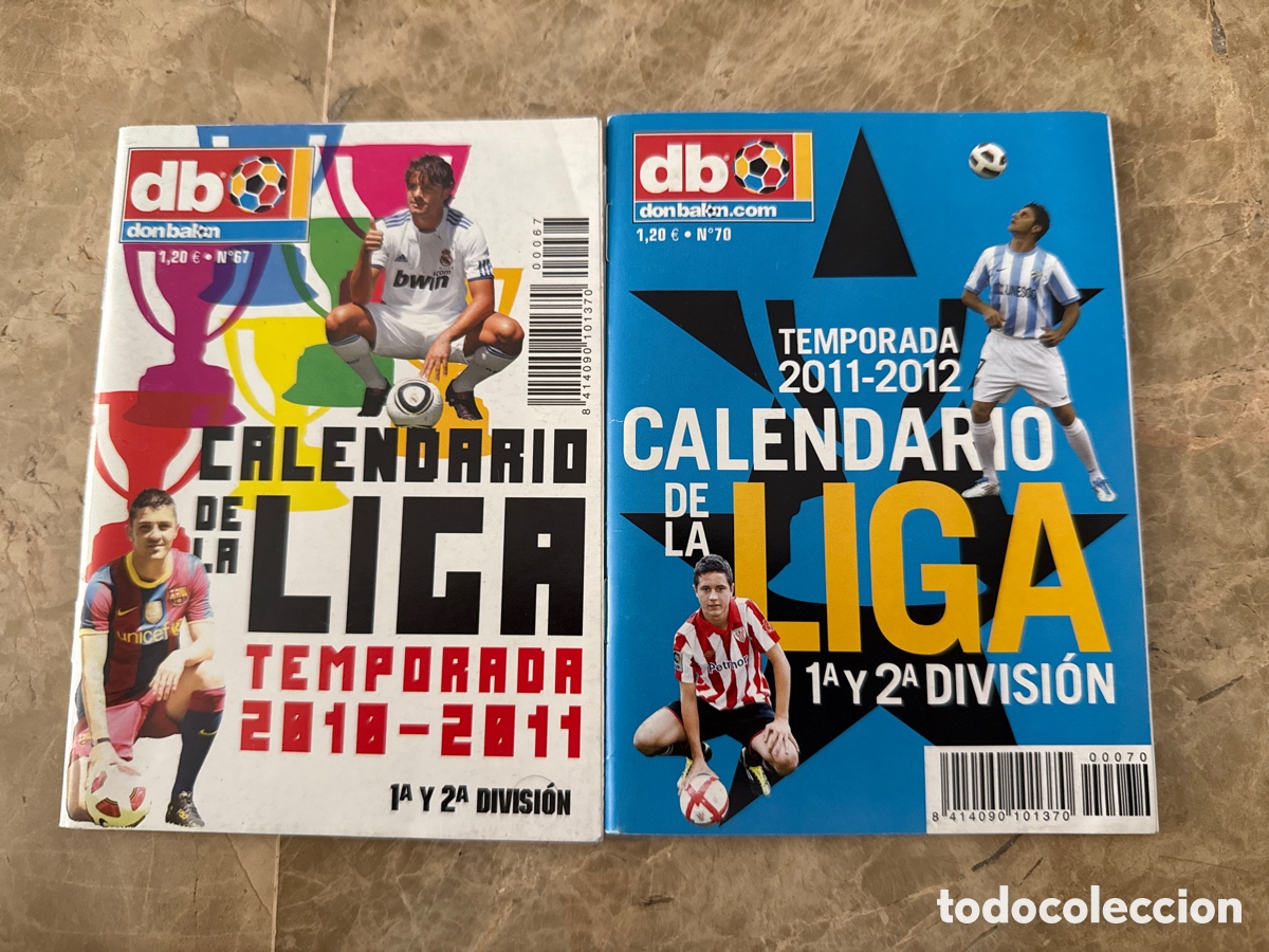 Coleccionismo deportivo: CALENDARIOS DON BAL&Oacute;N 2010/11-2011/12 - Foto 1