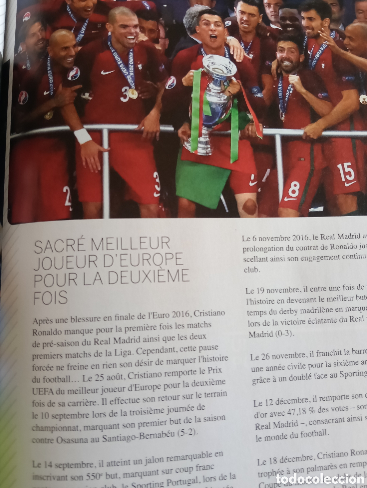 Coleccionismo deportivo: Libro Cristiano Ronaldo - Foto 7