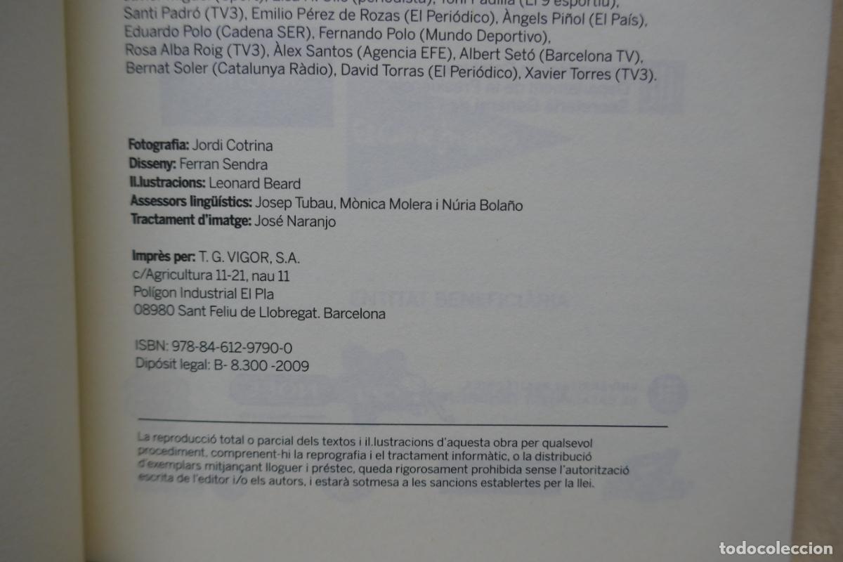 Coleccionismo deportivo: HISTORIES SOLIDARIES DE LESPORT - XAVI HERNANDEZ - Foto 5