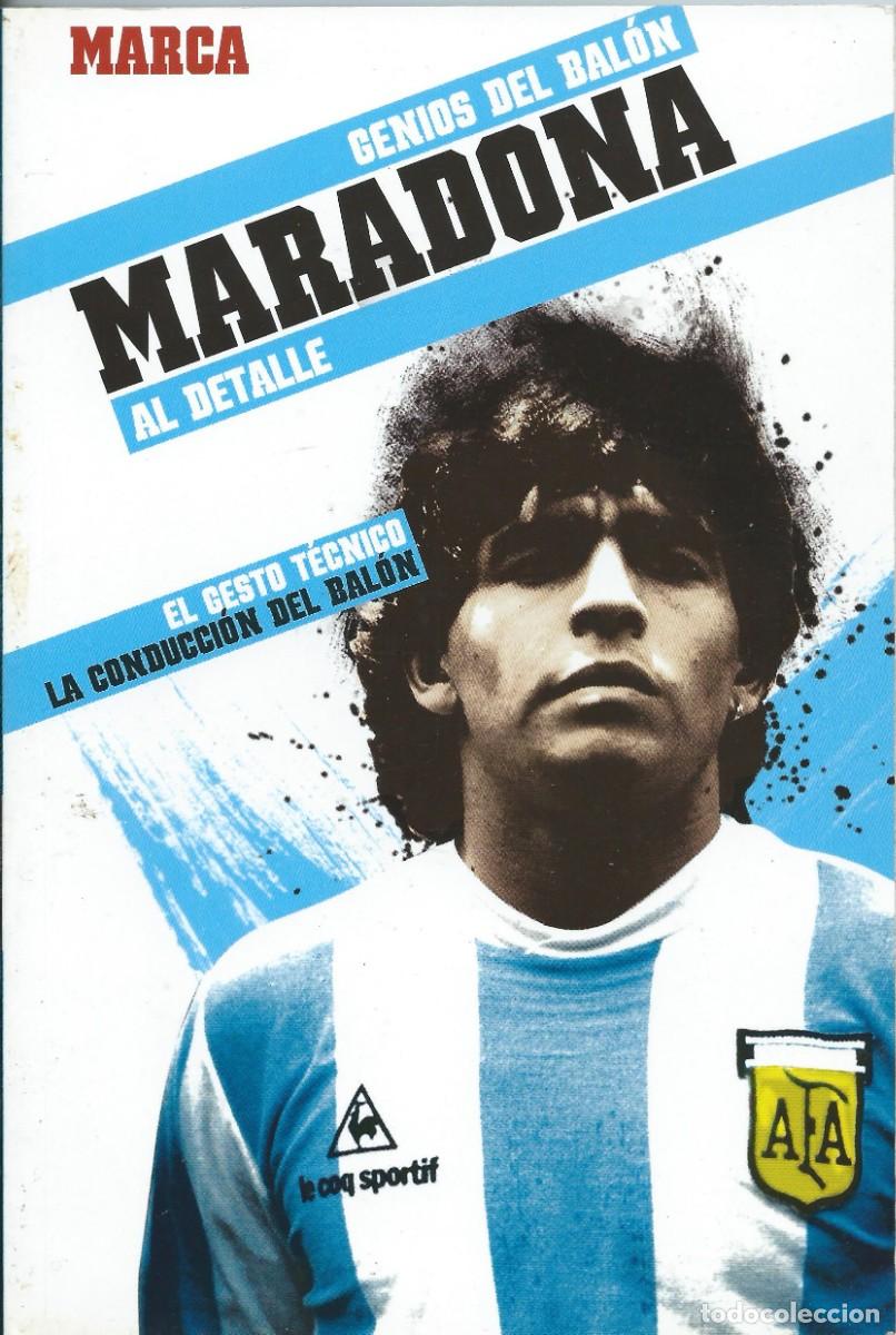 Coleccionismo deportivo: MARADONA al detalle. MARCA genios del bal&oacute;n 2012 - Foto 1