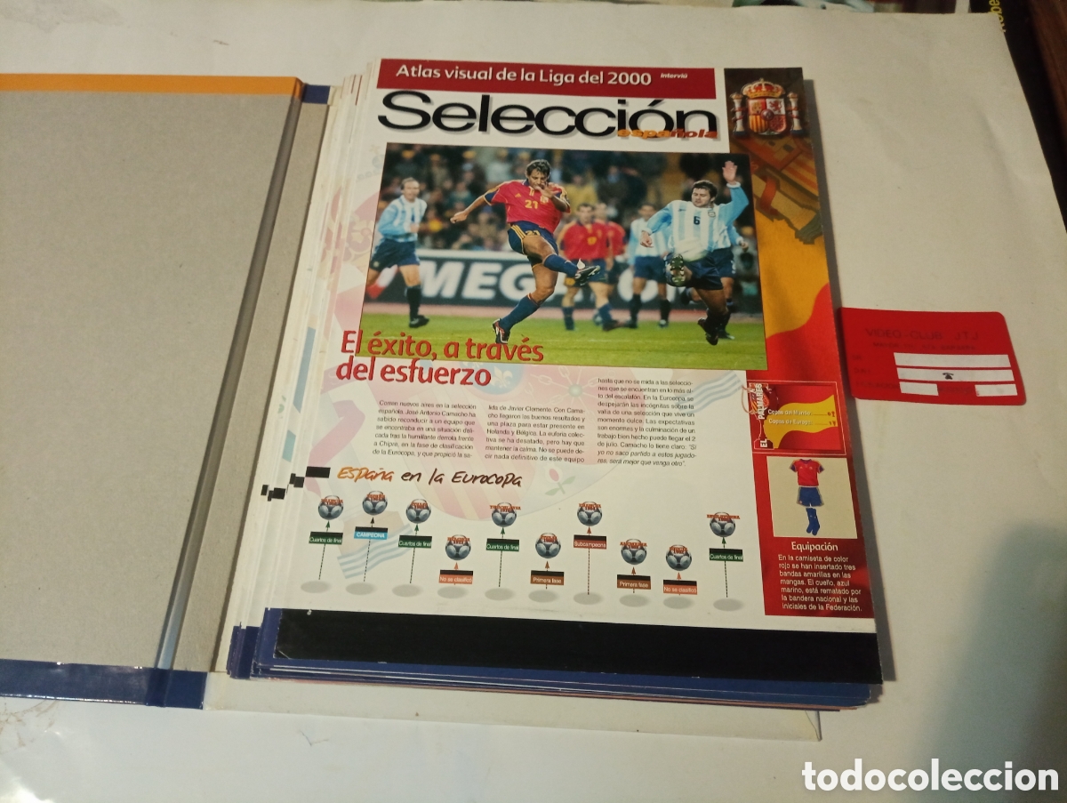 Coleccionismo deportivo: Libro atlas visual de la liga 1999-2000 - Foto 4
