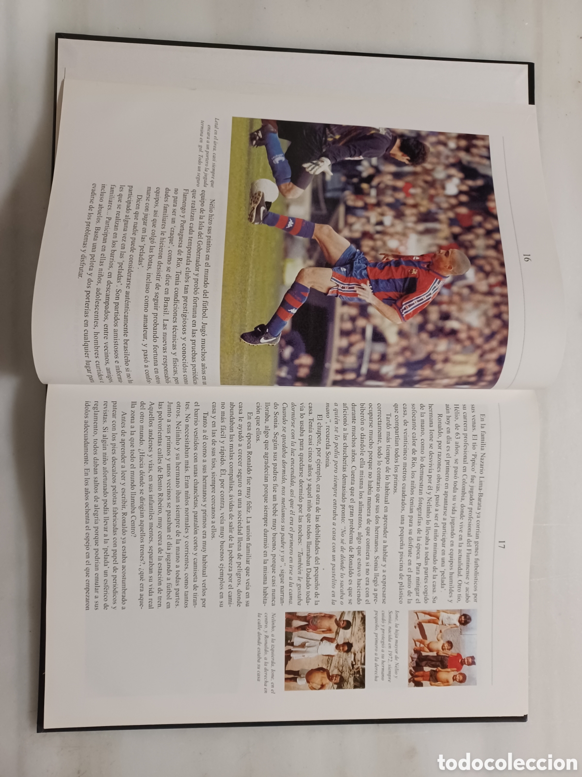 Coleccionismo deportivo: Libro ronaldo est&aacute; es su vida - Foto 2