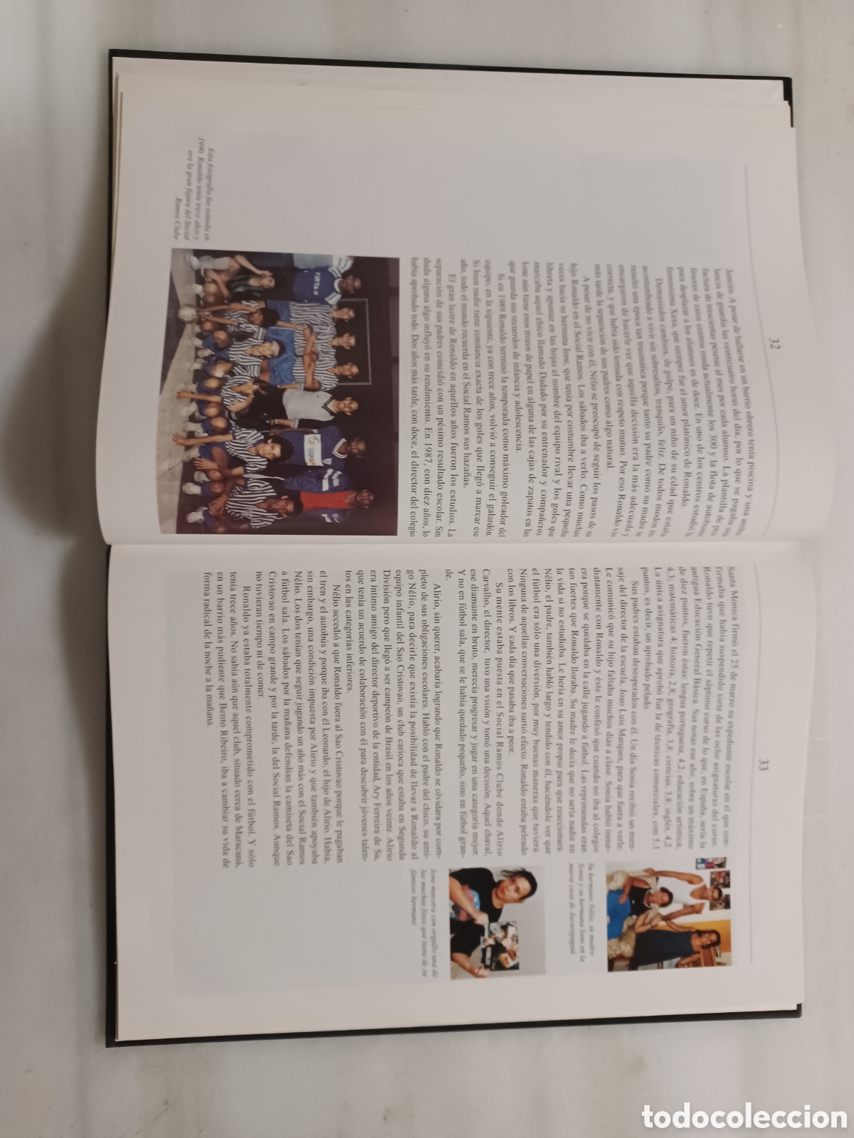 Coleccionismo deportivo: Libro ronaldo est&aacute; es su vida - Foto 4