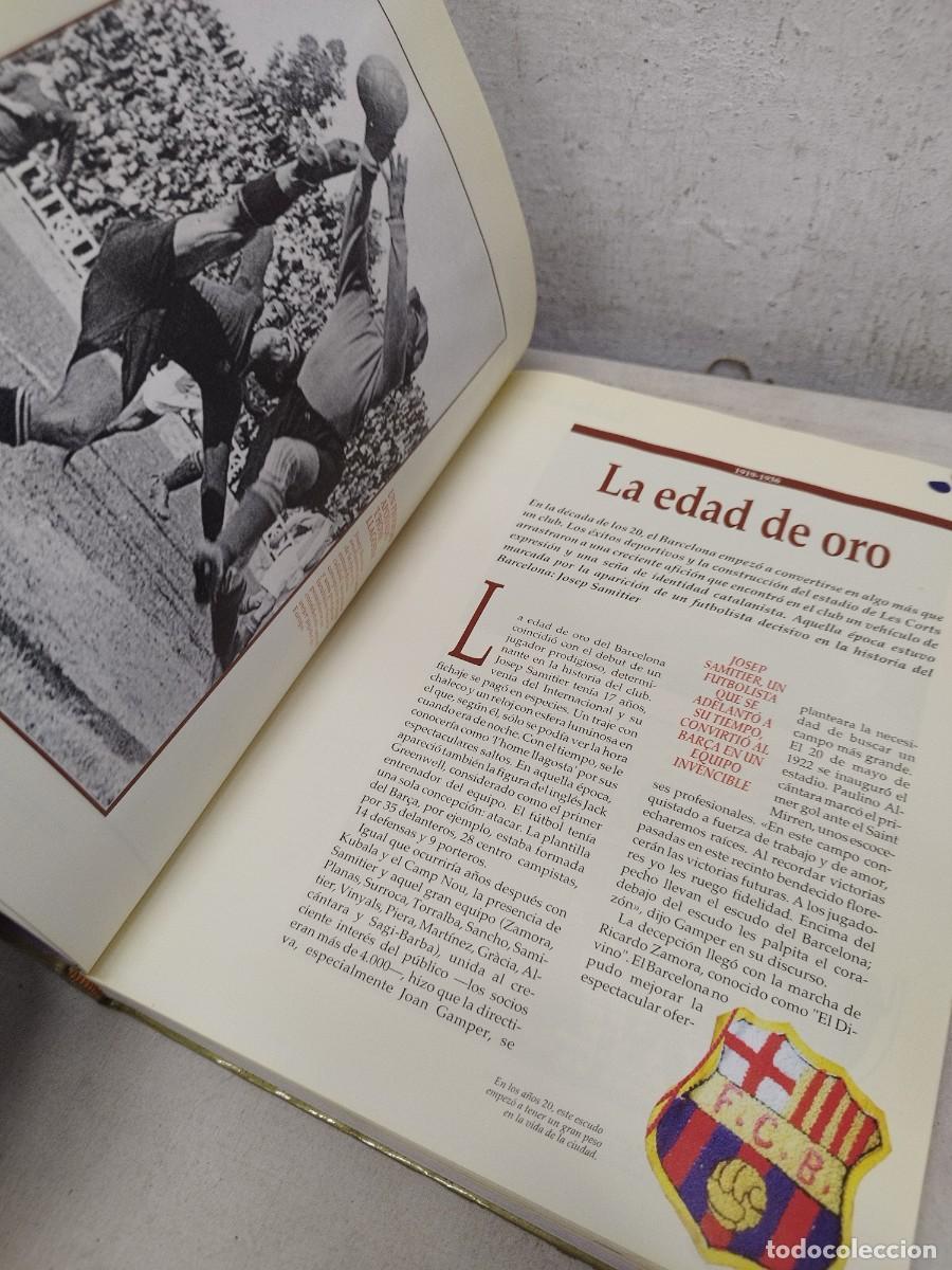 Coleccionismo deportivo: El libro, album de cromos completo. El libro de oro del Bar&ccedil;a, Caixa, el periodico. - Foto 8