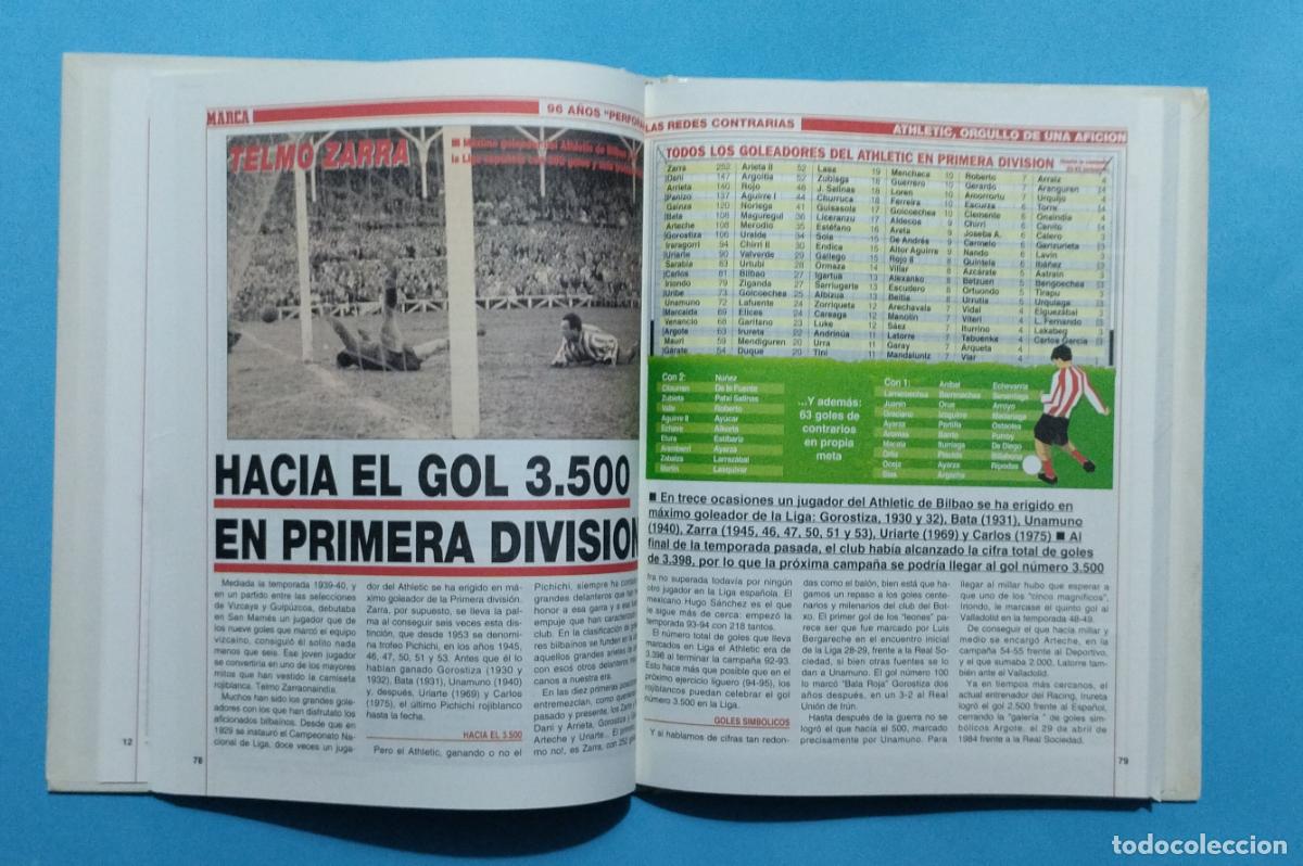 Coleccionismo deportivo: ATHLETIC ORGULLO DE UNA AFICION 1994 MARCA - Foto 2