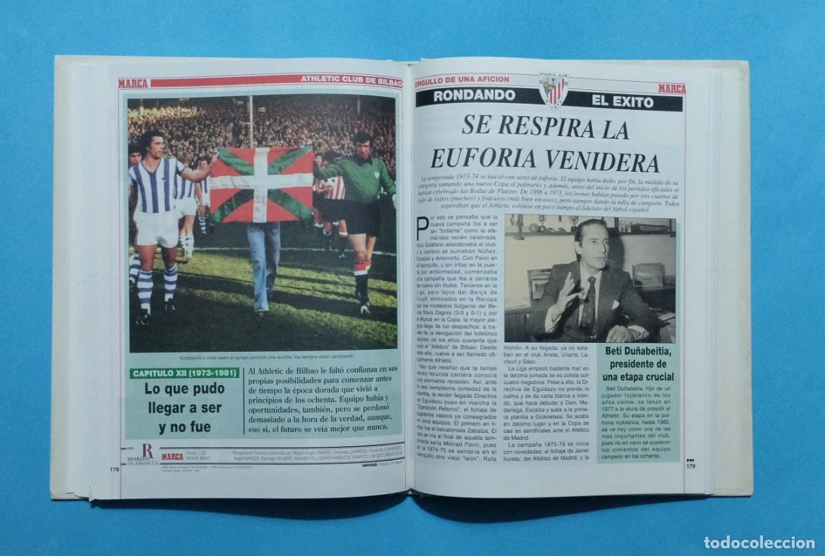 Coleccionismo deportivo: ATHLETIC ORGULLO DE UNA AFICION 1994 MARCA - Foto 3