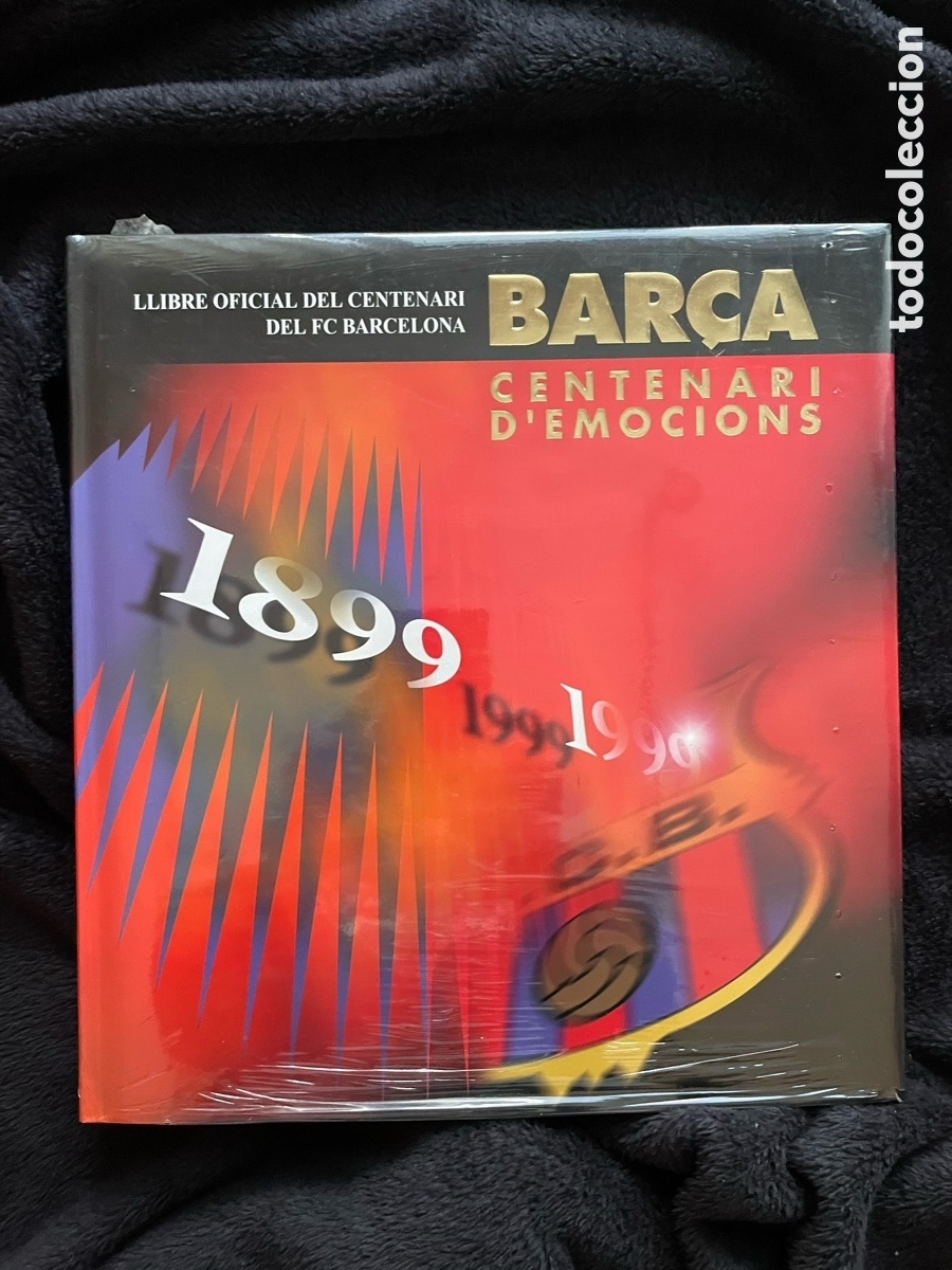 Coleccionismo deportivo: Libro Bar&ccedil;a &middot; Centenario de Emociones 1899&ndash;1999 &ndash; NUEVO PRECINTADO - Foto 1