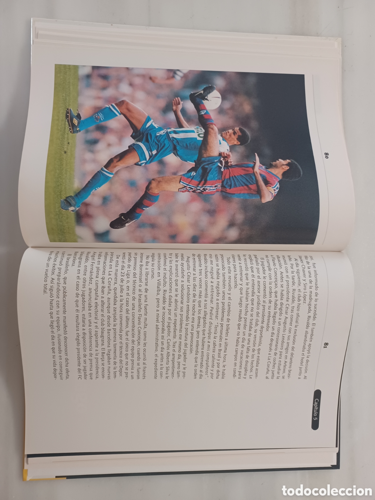 Coleccionismo deportivo: Libro rivaldo: de la nada a la gloria sport - Foto 4
