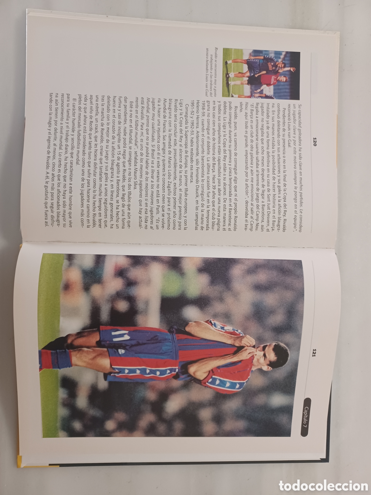 Coleccionismo deportivo: Libro rivaldo: de la nada a la gloria sport - Foto 5