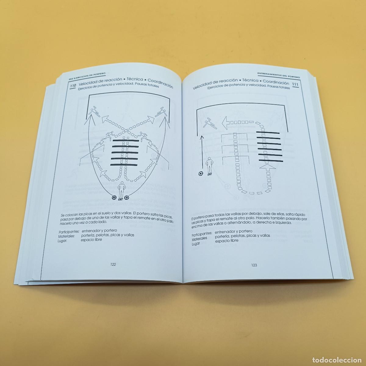 Coleccionismo deportivo: LIBRO FUTBOL. 252 EJERCICIOS DE PORTERO. 2004. MYJ. - Foto 4