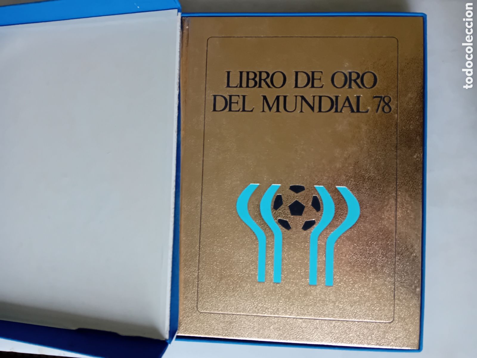 Coleccionismo deportivo: Libro de oro del Mundial 78.