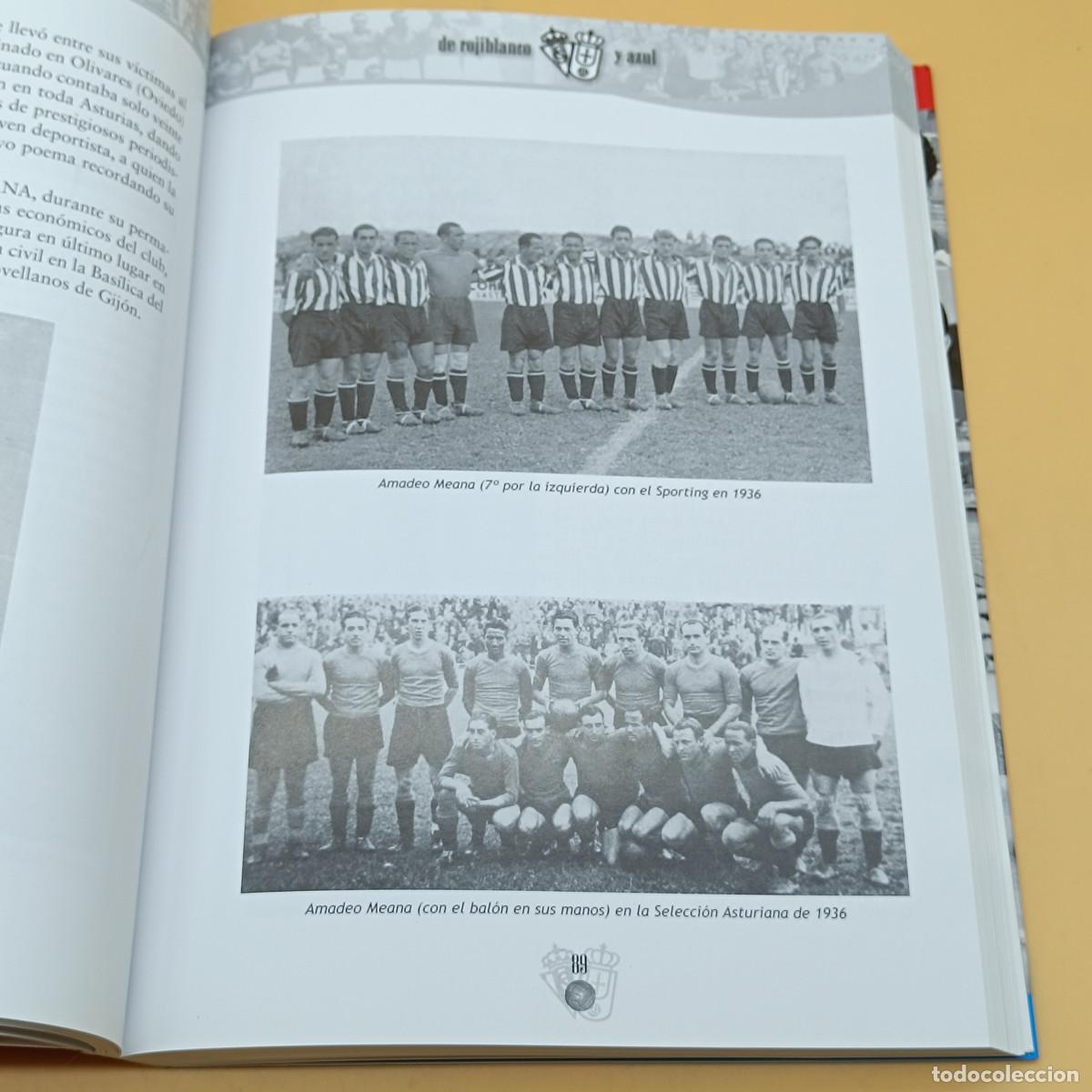 Coleccionismo deportivo: LIBRO DE ROJIBLANCO Y AZUL. JANEL CUESTA. 2010. - Foto 4