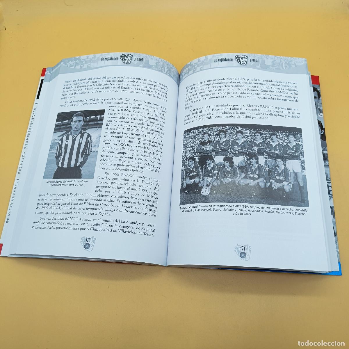 Coleccionismo deportivo: LIBRO DE ROJIBLANCO Y AZUL. JANEL CUESTA. 2010. - Foto 5