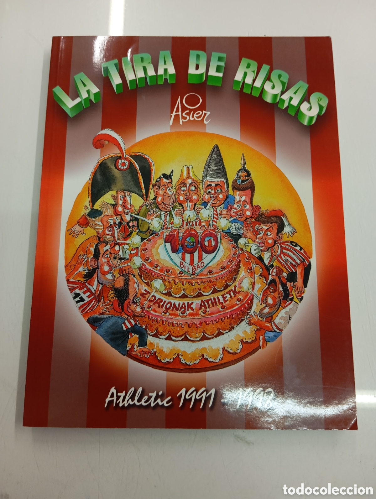 Coleccionismo deportivo: LA TIRA DE RISAS. ASIER. ATHLETIC 1991-1998. TIRAS COMICAS DEIA. ATHLETIC CLUB DE BILBAO